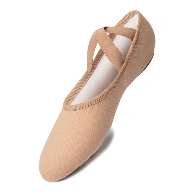 So Danca SD16, elastische Ballettschläppchen für Herren So Danca SD16, elastische Herren-Ballettschläppchen - Hautfarben - Sand