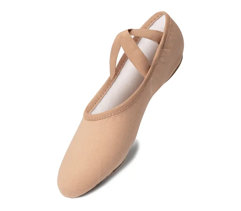 So Danca SD16, elastische Ballettschläppchen für Herren So Danca SD16, elastische Herren-Ballettschläppchen - Hautfarben - Sand