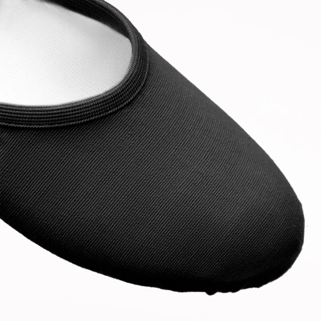 So Danca SD16, elastische Herren-Ballettschläppchen - Schwarz