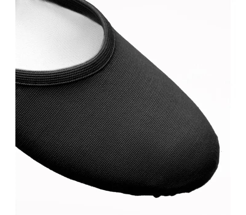 So Danca SD16, elastische Herren-Ballettschläppchen - Schwarz