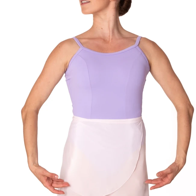 So Danca Studio Line, Trikot mit Spaghettiträgern und V-Ausschnitt So Danca Studio Line, Trikot mit Spaghettiträgern und V-Ausschnitt - Bordeaux - burgundy