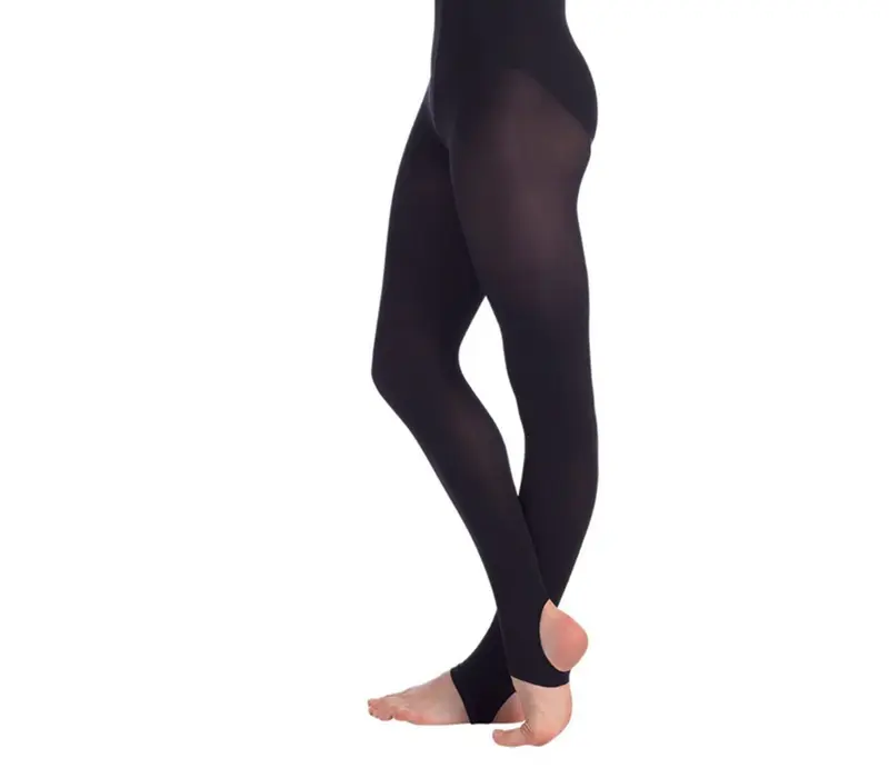 So Danca, Stegstrumpfhose für Mädchen - Schwarz