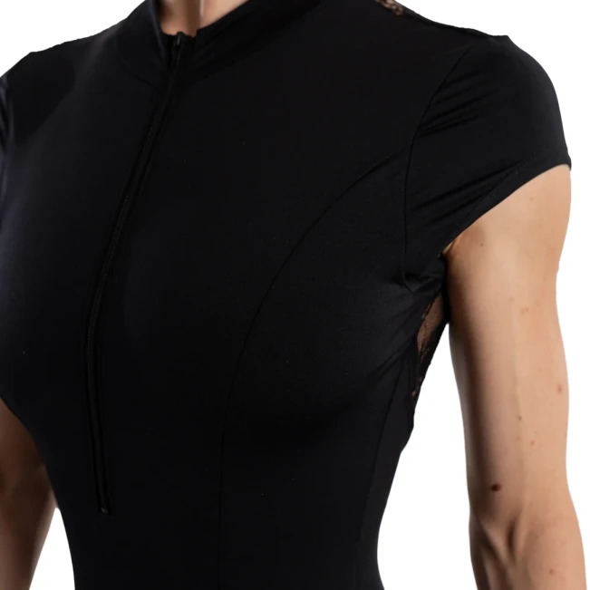 Capezio Elegance Kurzarm-Prinzessin, Damenbody Capezio Elegance Kurzarm-Prinzessin, Damenbody