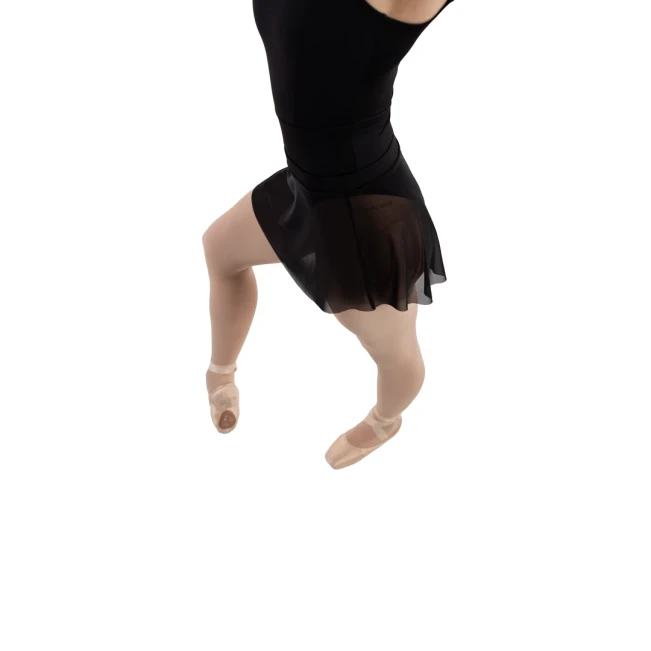 Bloch Jaye Mesh Skirt, Damenrock mit elastischem Bund Bloch Jaye Mesh Skirt, Damenrock mit elastischem Bund
