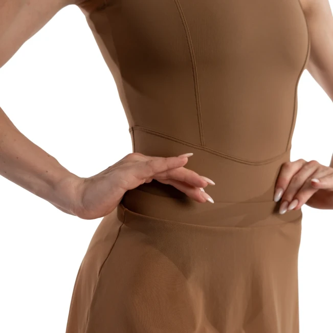 Bloch Jaye Mesh Skirt, Damenrock mit elastischem Bund Bloch Jaye Mesh Skirt, Damenrock mit elastischem Bund
