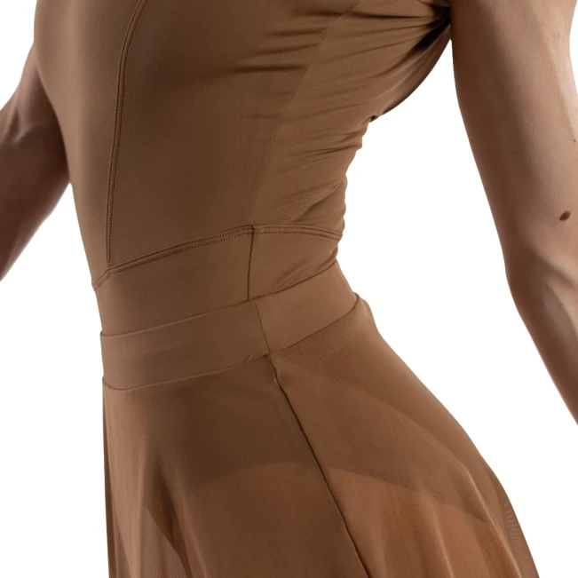 Bloch Jaye Mesh Skirt, Damenrock mit elastischem Bund Bloch Jaye Mesh Skirt, Damenrock mit elastischem Bund