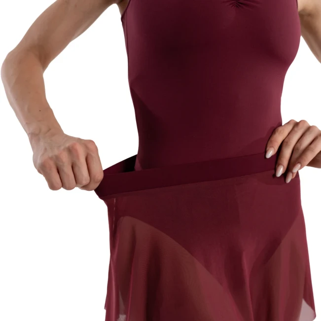 Bloch Jaye Mesh Skirt, Damenrock mit elastischem Bund Bloch Jaye Mesh Skirt, Damenrock mit elastischem Bund