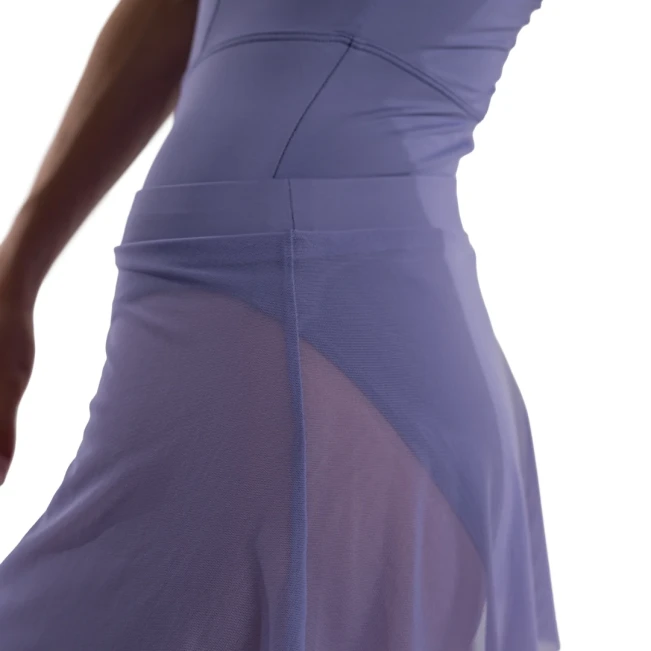 Bloch Jaye Mesh Skirt, Damenrock mit elastischem Bund Bloch Jaye Mesh Skirt, Damenrock mit elastischem Bund