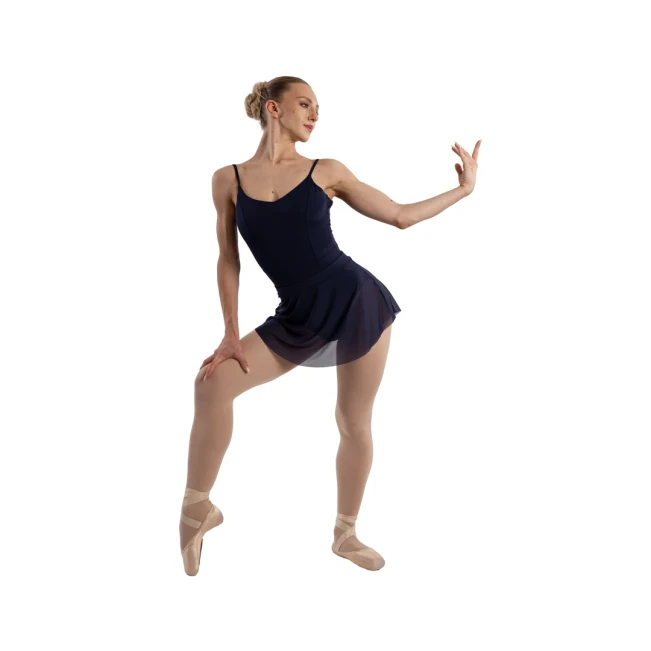 Bloch Jaye Mesh Skirt, Damenrock mit elastischem Bund Bloch Jaye Mesh Skirt, Damenrock mit elastischem Bund