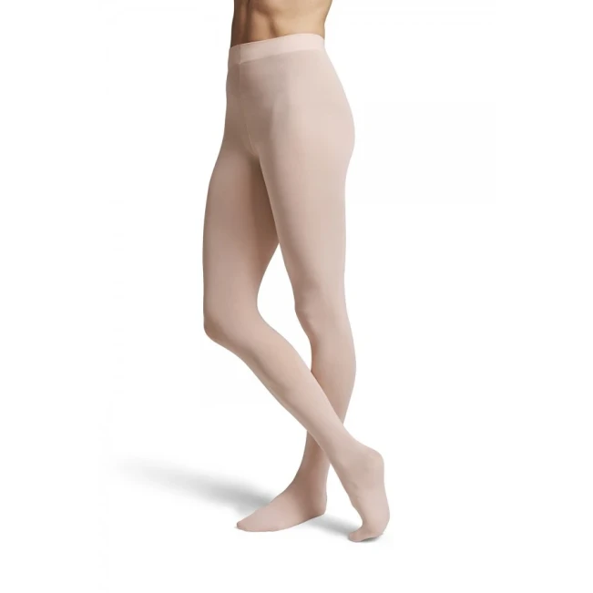 Bloch Mädchen-Strumpfhosen mit geschlossenem Fuß - Kaffee Bloch