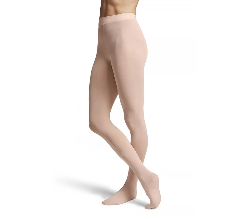 Bloch Mädchen-Strumpfhose mit geschlossenem Fuß - Rosa - Ballett