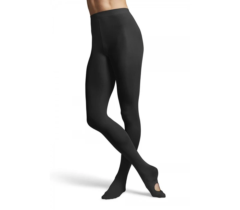 Bloch Damen-Convertible-Strumpfhose - Schwarz Bloch Damen-Convertible-Strumpfhose - Schwarz