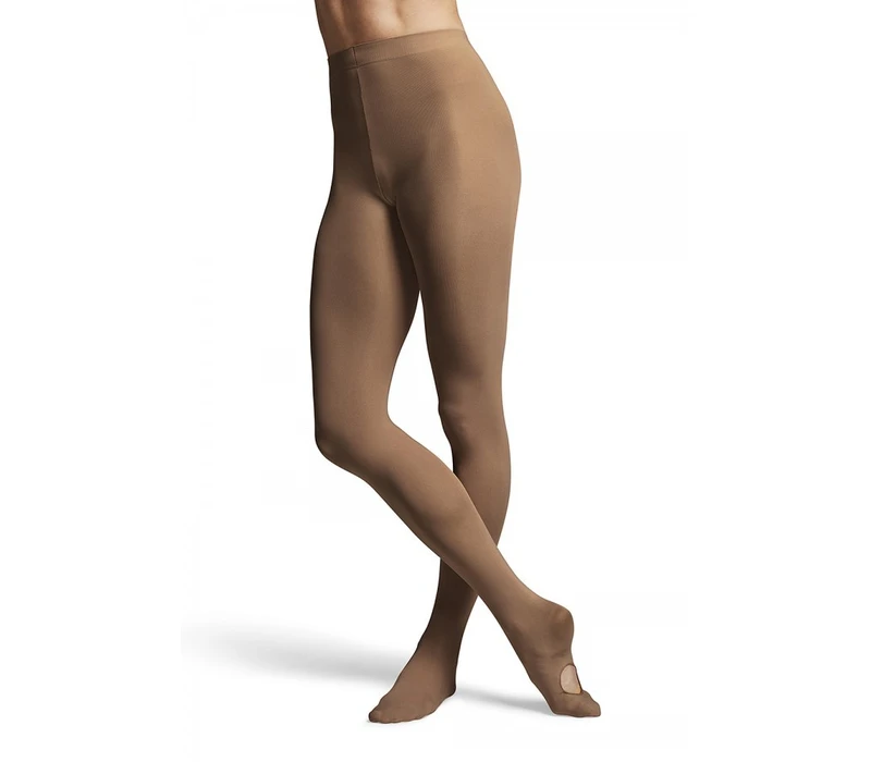 Bloch Damen Convertible-Strumpfhose - Braun - Suntan