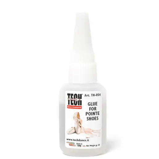 Tech dance, Kleber für Spitzenschuhe