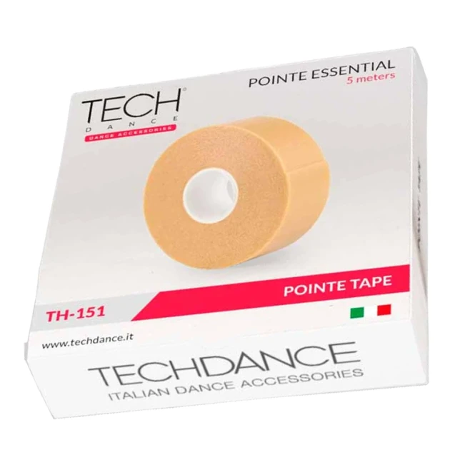 Tech Dance Pointe-Tape, elastisches Band zum Schutz vor Druckstellen Tech Dance Pointe-Tape, elastisches Band zum Schutz vor Druckstellen