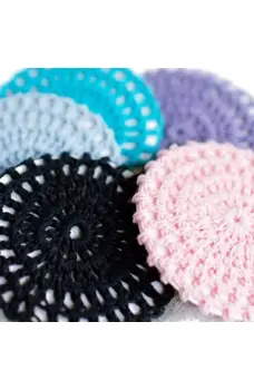 Tech Dance farbiges Haarnetz für den Dutt  