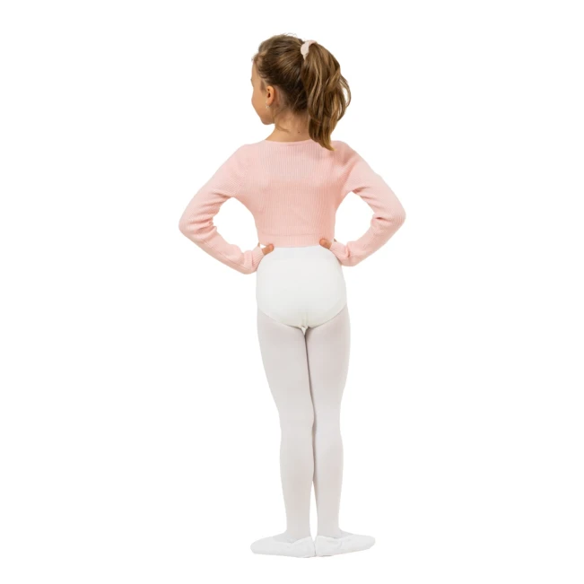 Bloch Fix Wrap Sweater, Mädchen-Ballett-Warm-up-Top Bloch Fix Wrap Sweater, Mädchen-Ballett-Warm-up-Top