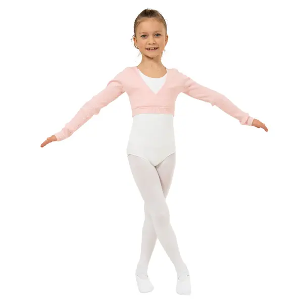 Bloch Fix Wrap Sweater, Mädchen-Ballett-Warm-up-Top