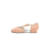Sansha Alba, lederne Lehrerschuhe - Rosa Sansha