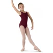 Bloch Tutu, Baumwolltrikot für Mädchen mit breiten Trägern – Burgundy Bloch