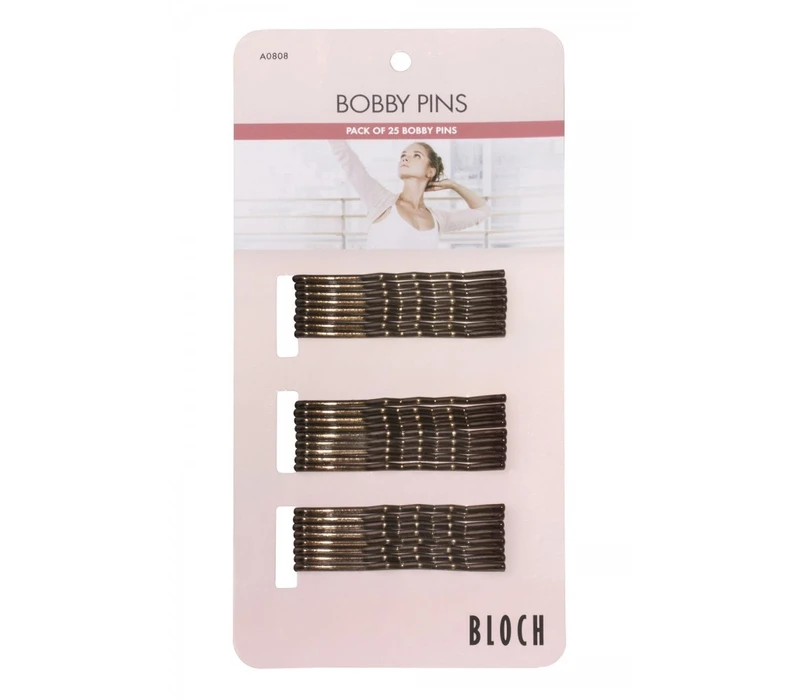 Bloch Bobby Pins, Haarnadeln - Braun Bloch Bobby Pins, Haarnadeln - Braun