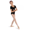 Bloch Ballet, Kinder-Baumwolltrikot mit kurzem Ärmel - Schwarz