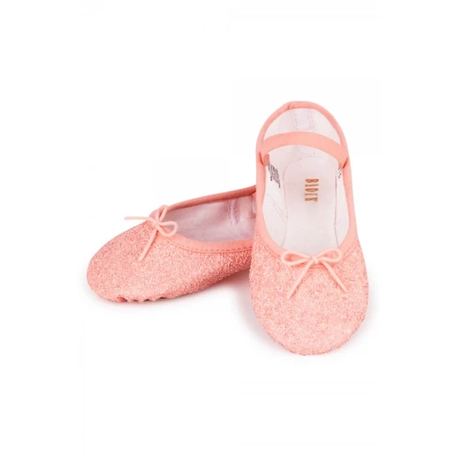 Bloch Sparkle, glitzernde Ballettschläppchen für Kinder Bloch Sparkle, glitzernde Ballettschläppchen für Kinder
