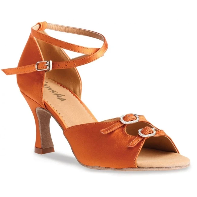 Sansha Milana, Schuhe für Gesellschaftstanz - Dunkel Nude Sansha