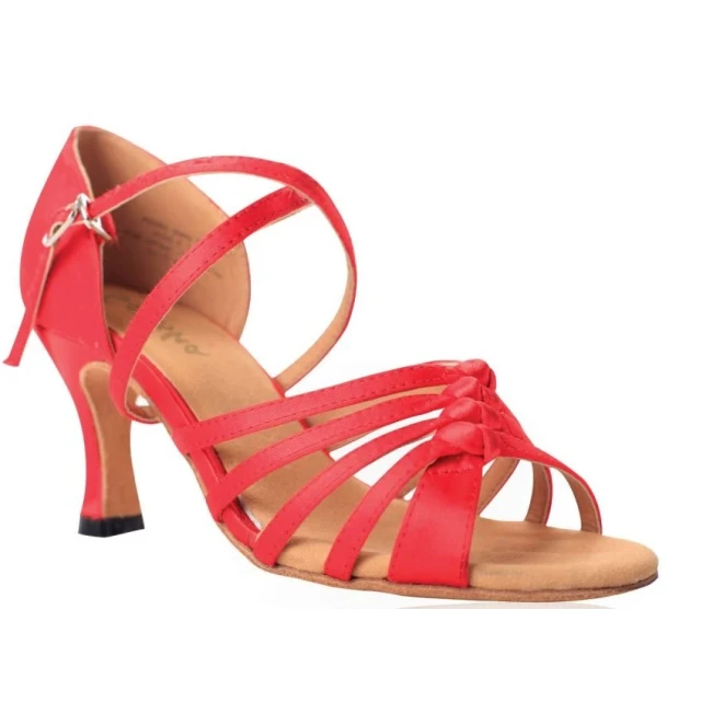 Sansha Gipsy, Schuhe für Gesellschaftstanz - Rot Red Sansha