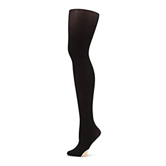 Capezio ultra soft transition tights 1816C, konvertierbare Strumpfhose für Kinder - Schwarz Capezio ultra soft transition tights 1816C, konvertierbare Strumpfhose für Kinder - Schwarz