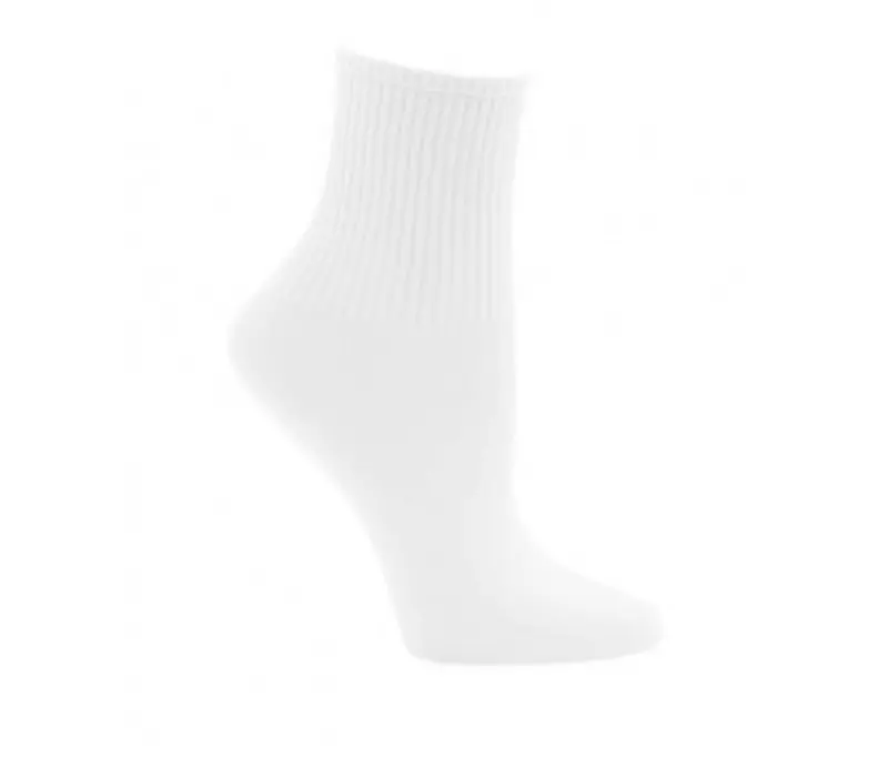 Capezio Rippensocken, Kinderstrümpfe - Weiß Capezio Rippensocken, Kinderstrümpfe - Weiß