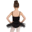 Capezio Tutu-Kleid, Kindertrikot mit Tutu-Röckchen - Schwarz