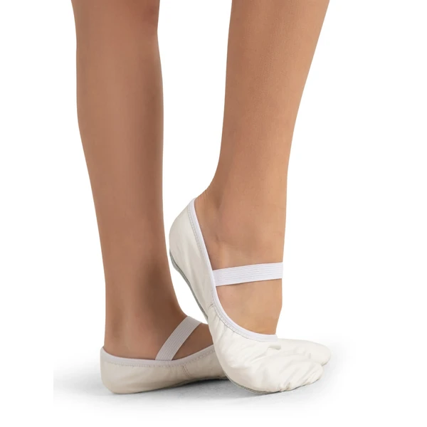 Capezio Luna, Kinder-Leder-Ballettschläppchen