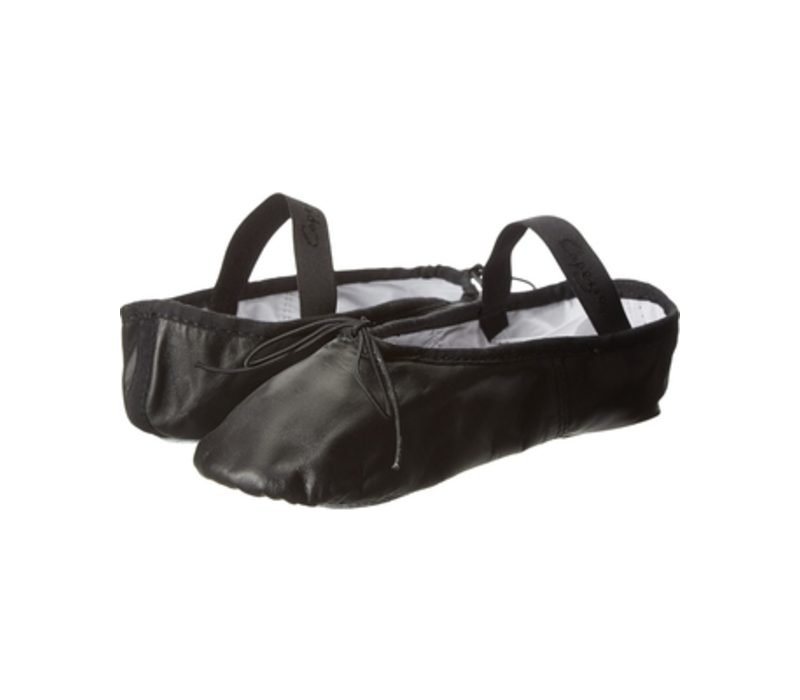 Capezio Daisy, Lederschläppchen Capezio Daisy, Leder-Ballettschläppchen - Schwarz