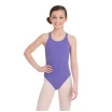 Capezio Camisole-Trikot mit Doppelträgern, Kinder-Balletttrikot – Violett Amethyst Capezio