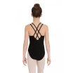 Capezio Doppelträger-Camisole-Trikot, Kinder-Balletttrikot – Schwarz