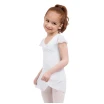 Capezio Kleid mit Flatterärmeln, Trikot mit Röckchen – Weiß Capezio Kleid mit Flatterärmeln, Trikot mit Röckchen – Weiß