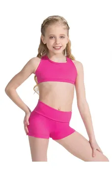 Capezio Foldover Boyshort, Kinder-Shorts