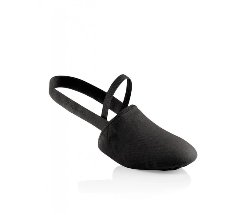 Capezio Hanami PIROUETTE, elastische Tanzschläppchen für Damen - Schwarz