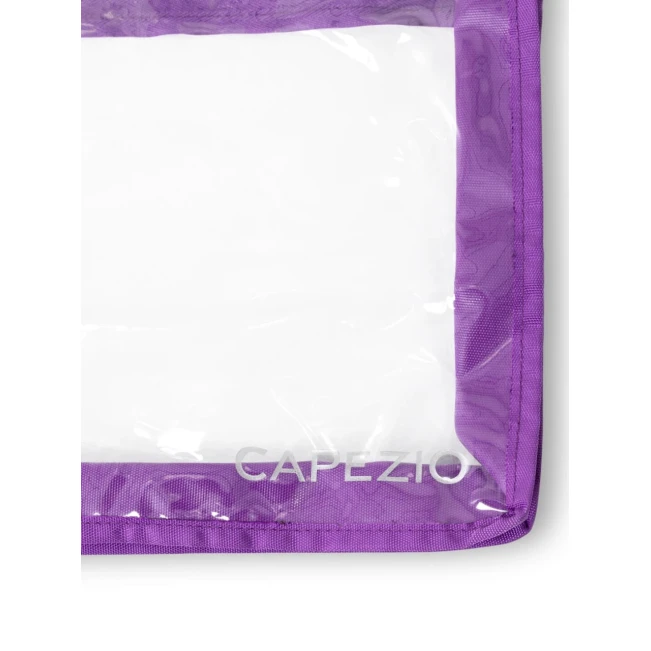 Capezio, Kleiderhülle mit farbiger Einfassung Capezio, Kleiderhülle mit farbiger Paspelierung - Violett - purple