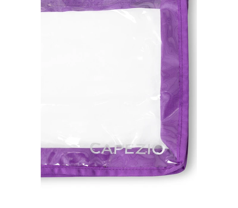 Capezio, Kleiderhülle mit farbiger Paspelierung - Violett - purple