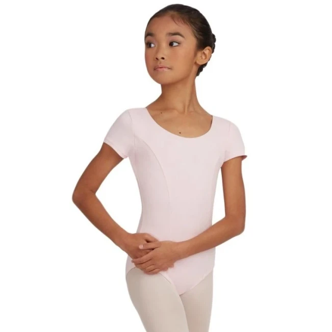 Capezio Princess, Kindertrikot mit kurzem Ärmel Capezio Princess, Kindertrikot mit kurzem Ärmel