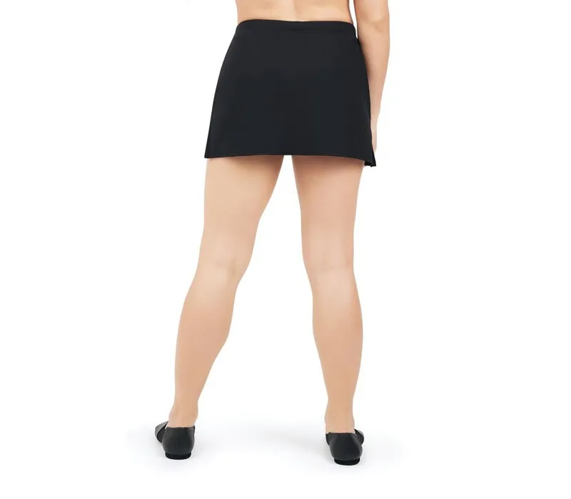 Capezio, Rock mit integrierter kurzer Hose - Schwarz