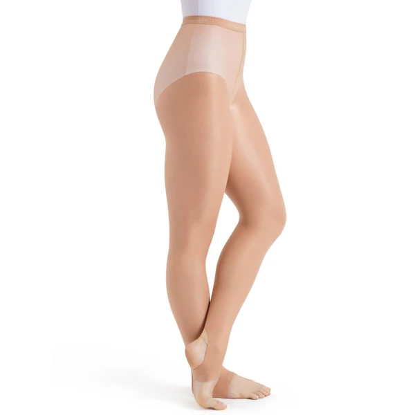 Capezio ultra shimmery, glänzende Stegstrumpfhose 