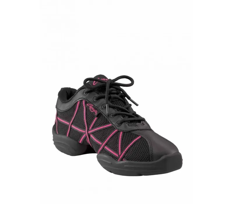 Capezio Web Dansneaker, Kinder-Sneaker - Rosa - Hot Pink Capezio Web Dansneaker, Kinder-Sneaker - Rosa - Hot Pink