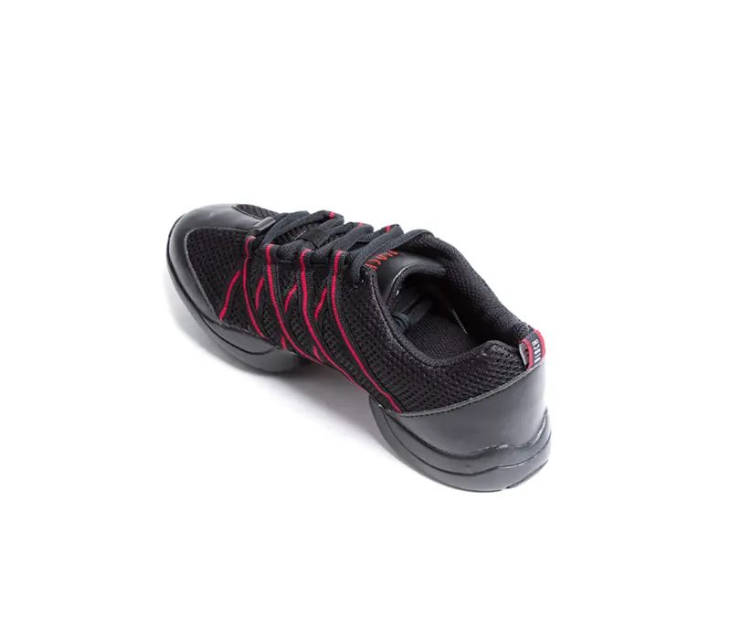 Bloch Criss Cross, Kinder-Sneaker - Rot/Schwarz