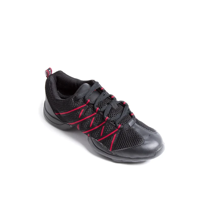 Bloch Criss Cross, Kinder-Sneaker - Rot/Schwarz Bloch Criss Cross, Kinder-Sneaker - Rot/Schwarz