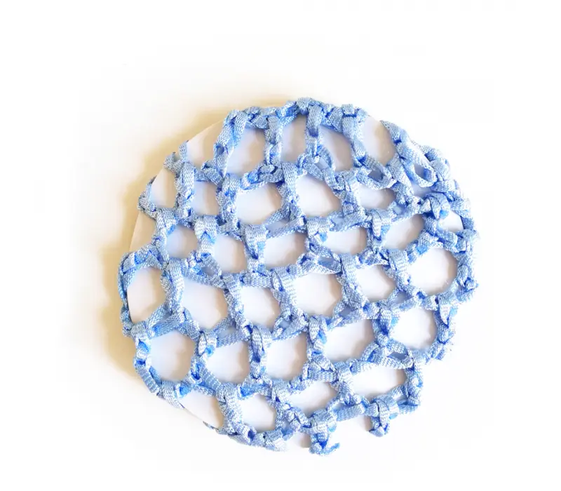 Dansez Vous Dutt-Abdeckung, Haargummi - Blau - light blue