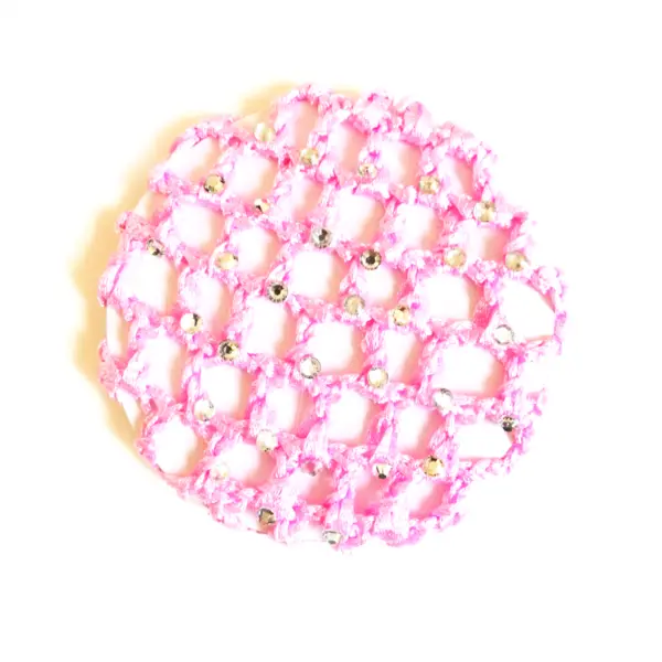 Dansez Vous Dutt-Abdeckung, Haargummi mit Kristall