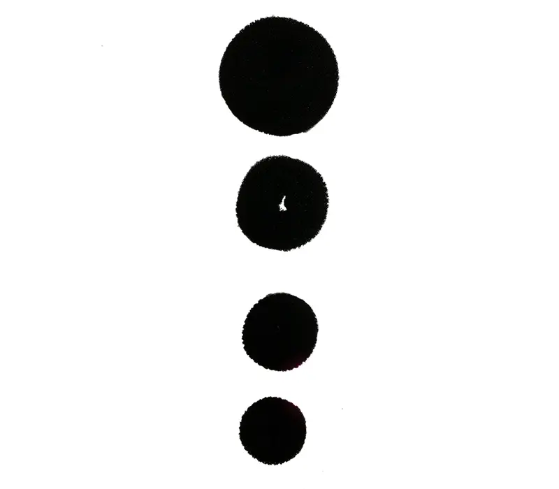 Dansez Vous hair donut, Dutt-Halter Größe L – Schwarz